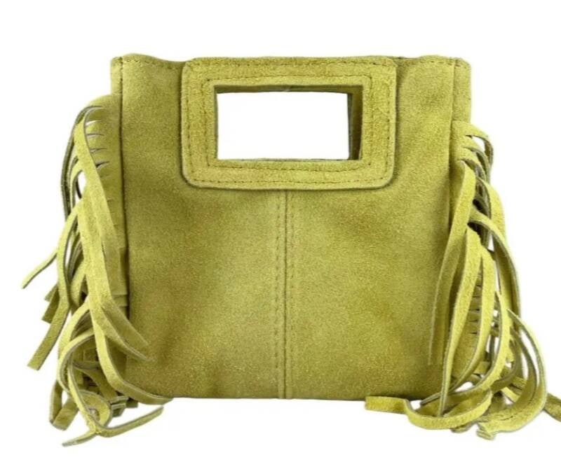 Le Frangettine Mini – Mini bag con frange in Vera Pelle Made in Italy