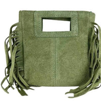 Le Frangettine Mini – Mini bag con frange in Vera Pelle Made in Italy