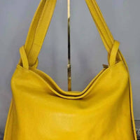 Borsa Convertibile a Zaino Ayla in Vera Pelle Made in Italy