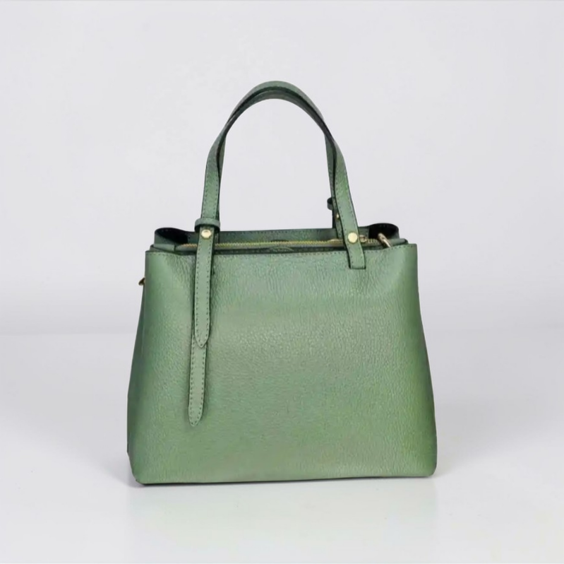 I Bauletti – borsa a bauletto in vera pelle made in Italy - Rosso