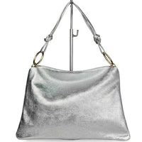 “Le Sottilissime Big – borsa con anelli in vera pelle”