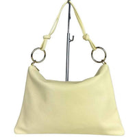“Le Sottilissime Big – borsa con anelli in vera pelle”
