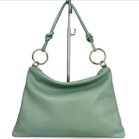 “Le Sottilissime Big – borsa con anelli in vera pelle”