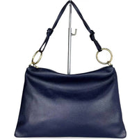 “Le Sottilissime Big – borsa con anelli in vera pelle”