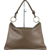 “Le Sottilissime Big – borsa con anelli in vera pelle”