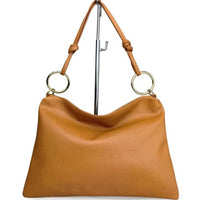 “Le Sottilissime Big – borsa con anelli in vera pelle”