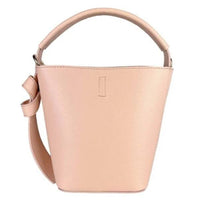 I Fiocchetti” in pelle made in Italy – secchiello con fiocco elegante