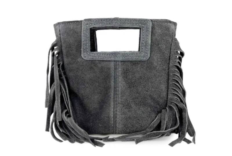 Le Frangettine Mini – Mini bag con frange in Vera Pelle Made in Italy