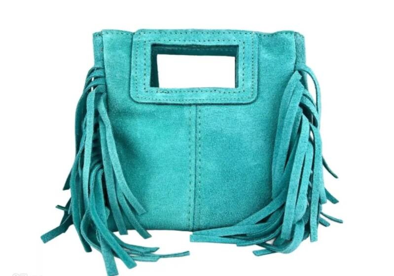 Le Frangettine Mini – Mini bag con frange in Vera Pelle Made in Italy