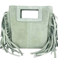 Le Frangettine Mini – Mini bag con frange in Vera Pelle Made in Italy