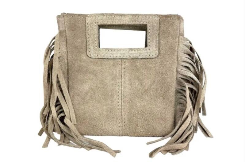 Le Frangettine Mini – Mini bag con frange in Vera Pelle Made in Italy