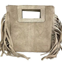 Le Frangettine Mini – Mini bag con frange in Vera Pelle Made in Italy