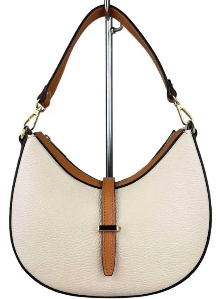 Borsa “Le Mezzelune” in pelle – design semiluna elegante | Anem Bags
