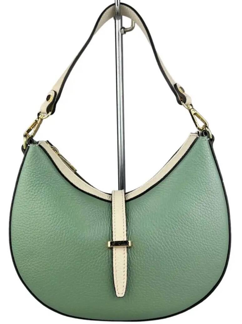 Borsa “Le Mezzelune” in pelle – design semiluna elegante | Anem Bags