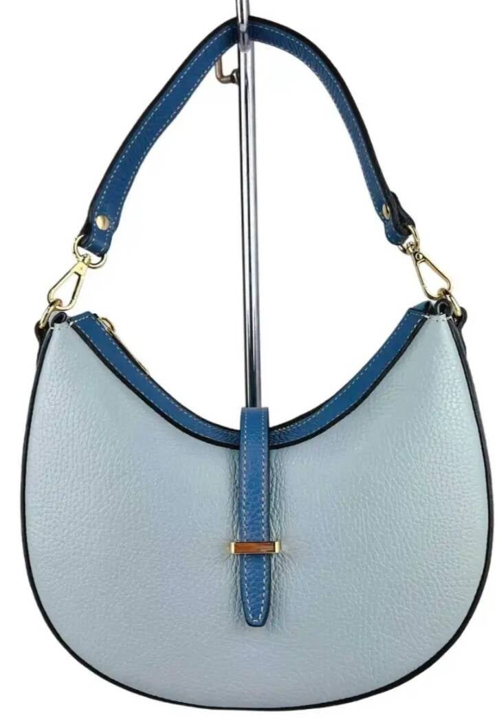 Borsa “Le Mezzelune” in pelle – design semiluna elegante | Anem Bags