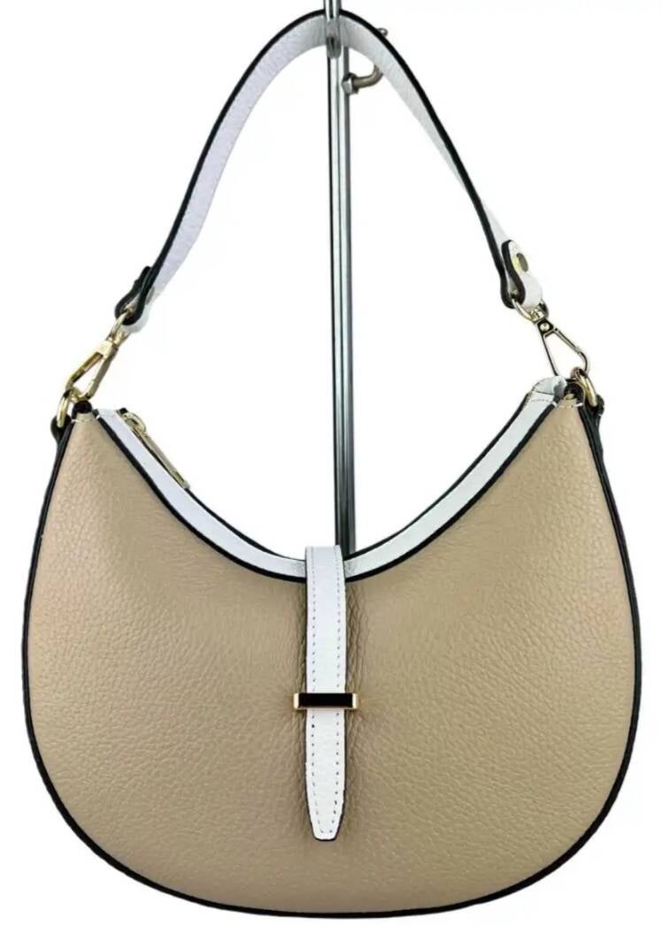 Borsa “Le Mezzelune” in pelle – design semiluna elegante | Anem Bags