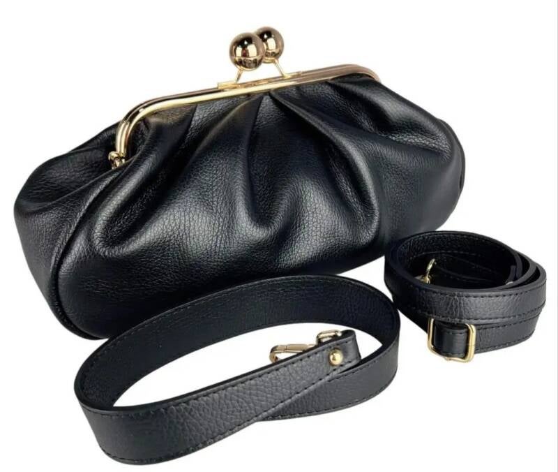Clutch "ELIZABETH"- Eleganza in Vera Pelle Made in Italy
