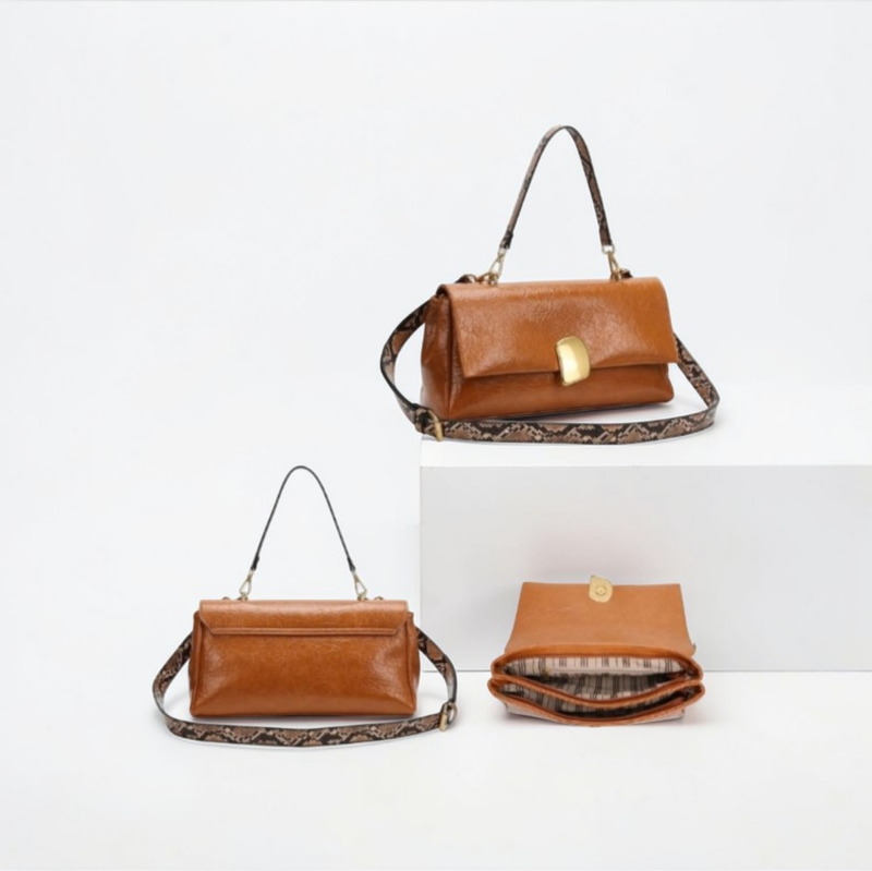 Borsa Alessia AnemBags in Poliuretano Premium con Tracolla
