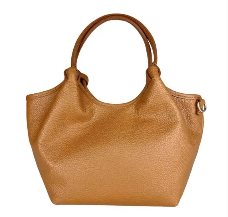 “Le Barchette” – Borsa a mano in vera pelle made in Italy