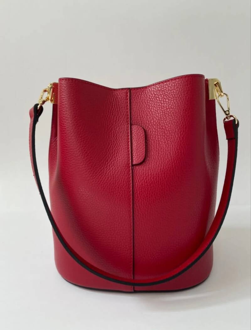 Borsa secchiello “I Secchielli” in pelle – modello grande | AnemBags