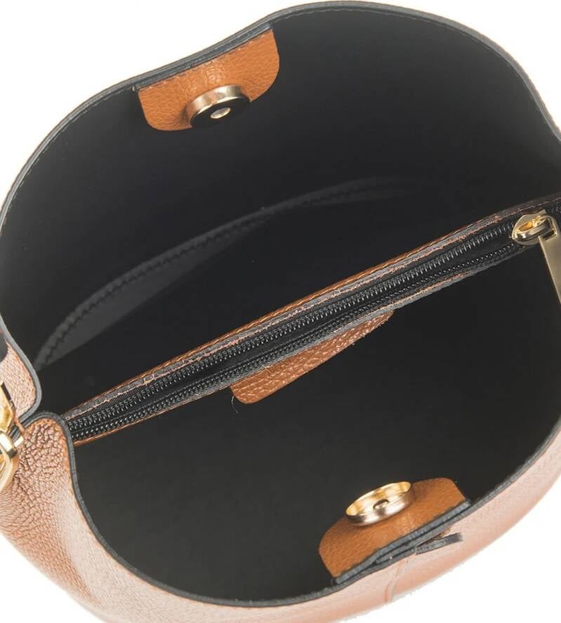 Borsa secchiello “I Secchielli” in pelle – modello grande | AnemBags