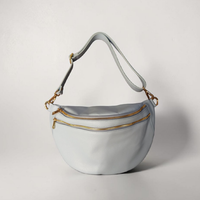 Marsupio Urban AnemBags in Vera Pelle Made in Italy – Unisex con Doppia Cerniera