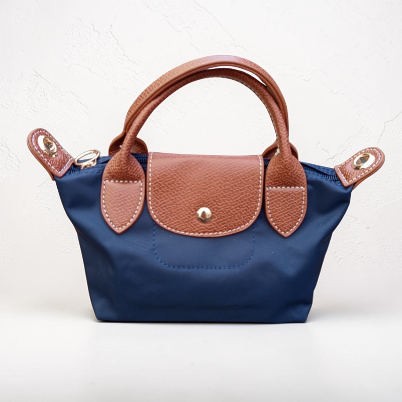 Borsa Martina AnemBags in Tela e Poliuretano con Tracolla – Compatta ed Elegante