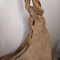 Borsa “Le Sacche” in CAMOSCIO stile sacco – Made in Italy