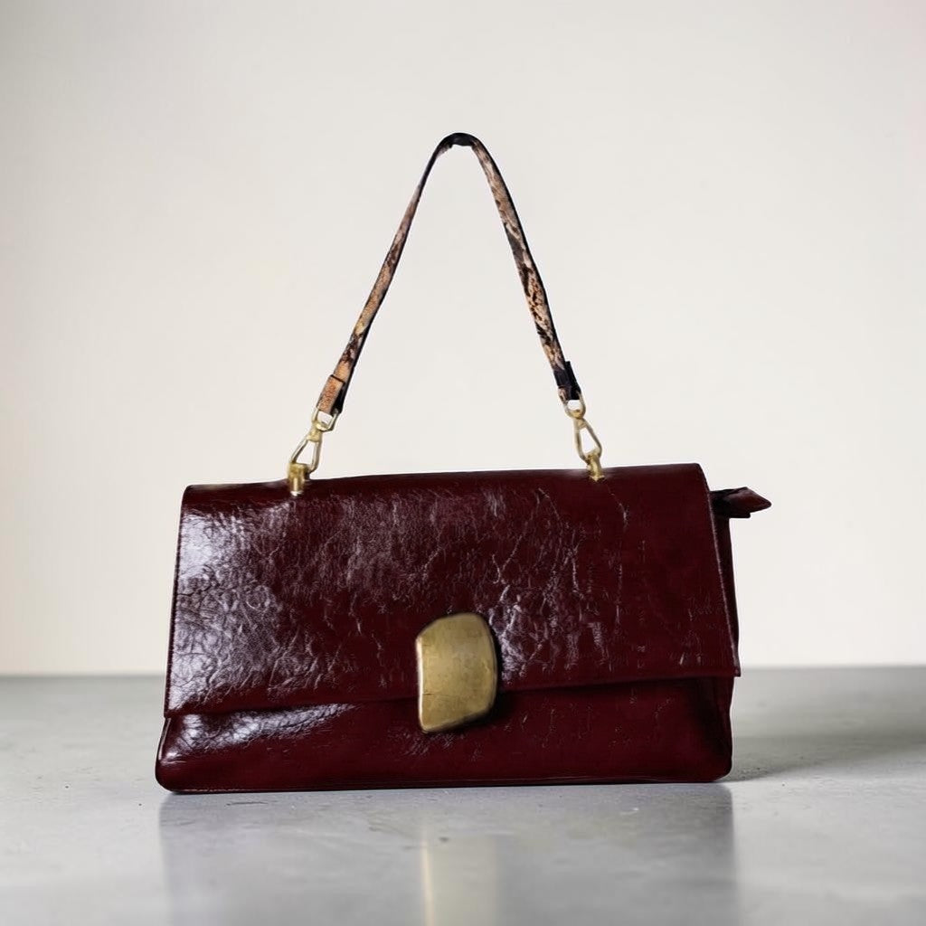Borsa Alessia AnemBags in Poliuretano Premium con Tracolla
