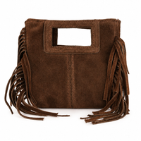 Le Frangettine Mini – Mini bag con frange in Vera Pelle Made in Italy
