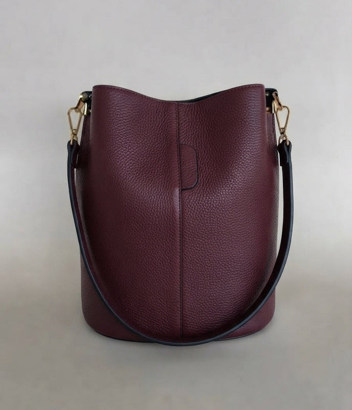 Borsa secchiello “I Secchielli” in pelle – modello grande | AnemBags