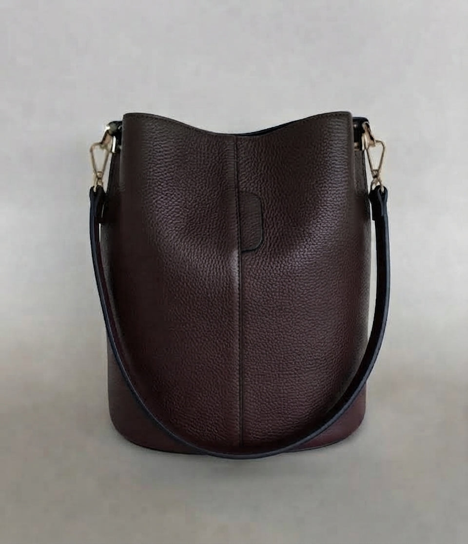 Borsa secchiello “I Secchielli” in pelle – modello grande | AnemBags