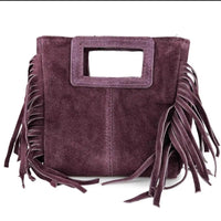 Le Frangettine Mini – Mini bag con frange in Vera Pelle Made in Italy