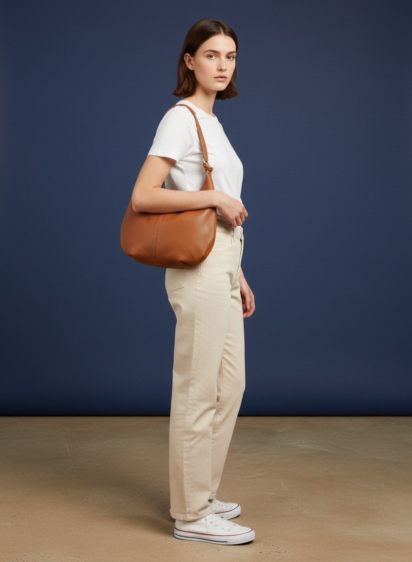 Borsa “Le Sacche” in pelle stile sacco – Made in Italy