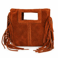 Le Frangettine Mini – Mini bag con frange in Vera Pelle Made in Italy