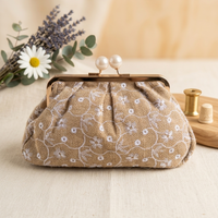 Borsa Clelia clucht con pomelli laccati Anembags