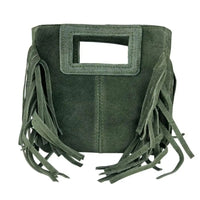 Le Frangettine Mini – Mini bag con frange in Vera Pelle Made in Italy