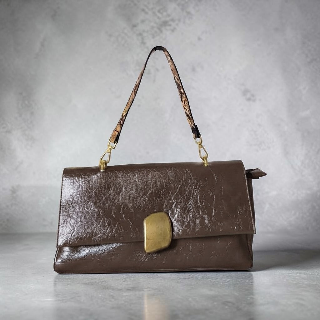 Borsa Alessia AnemBags in Poliuretano Premium con Tracolla