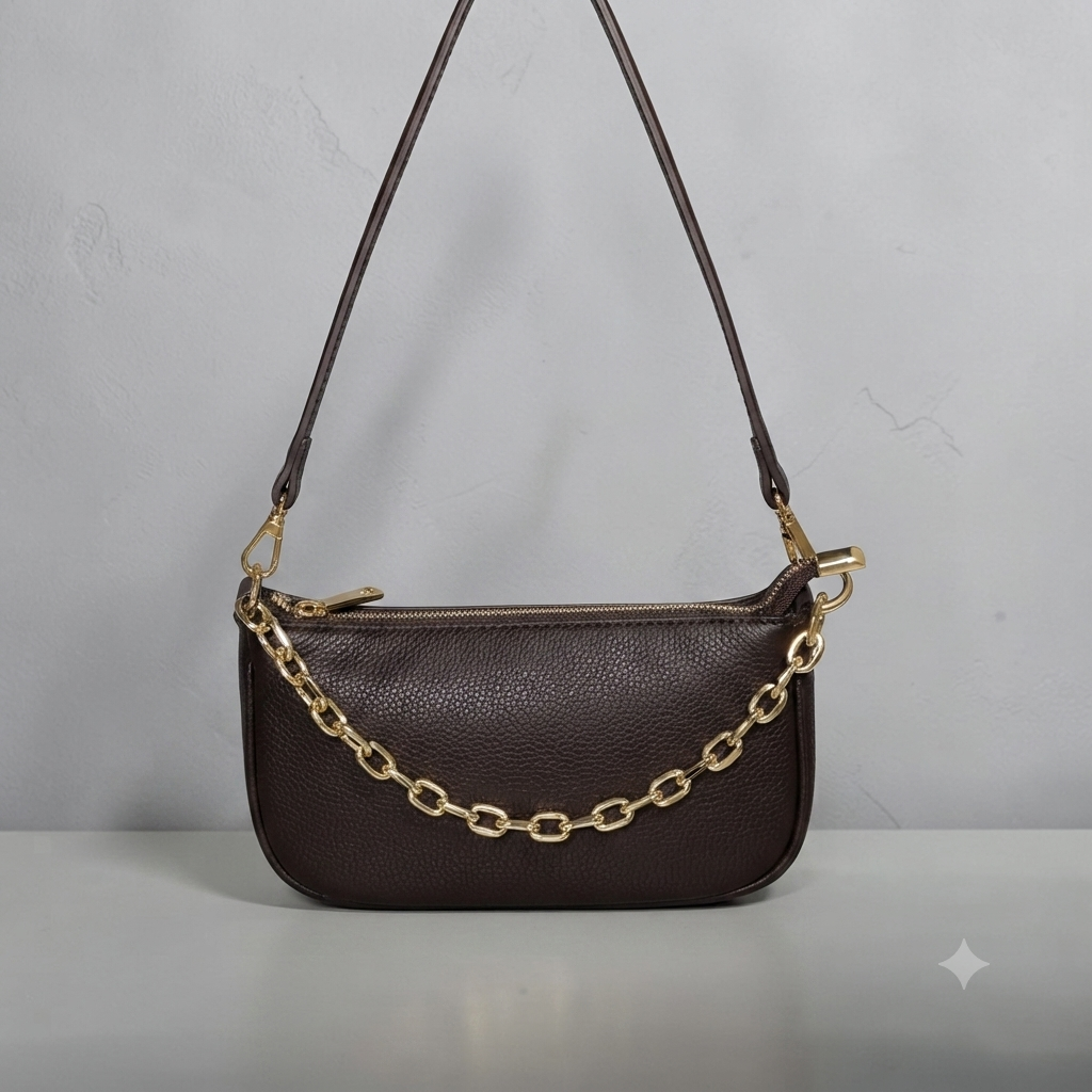 Borsa “Le Spalline” in vera pelle