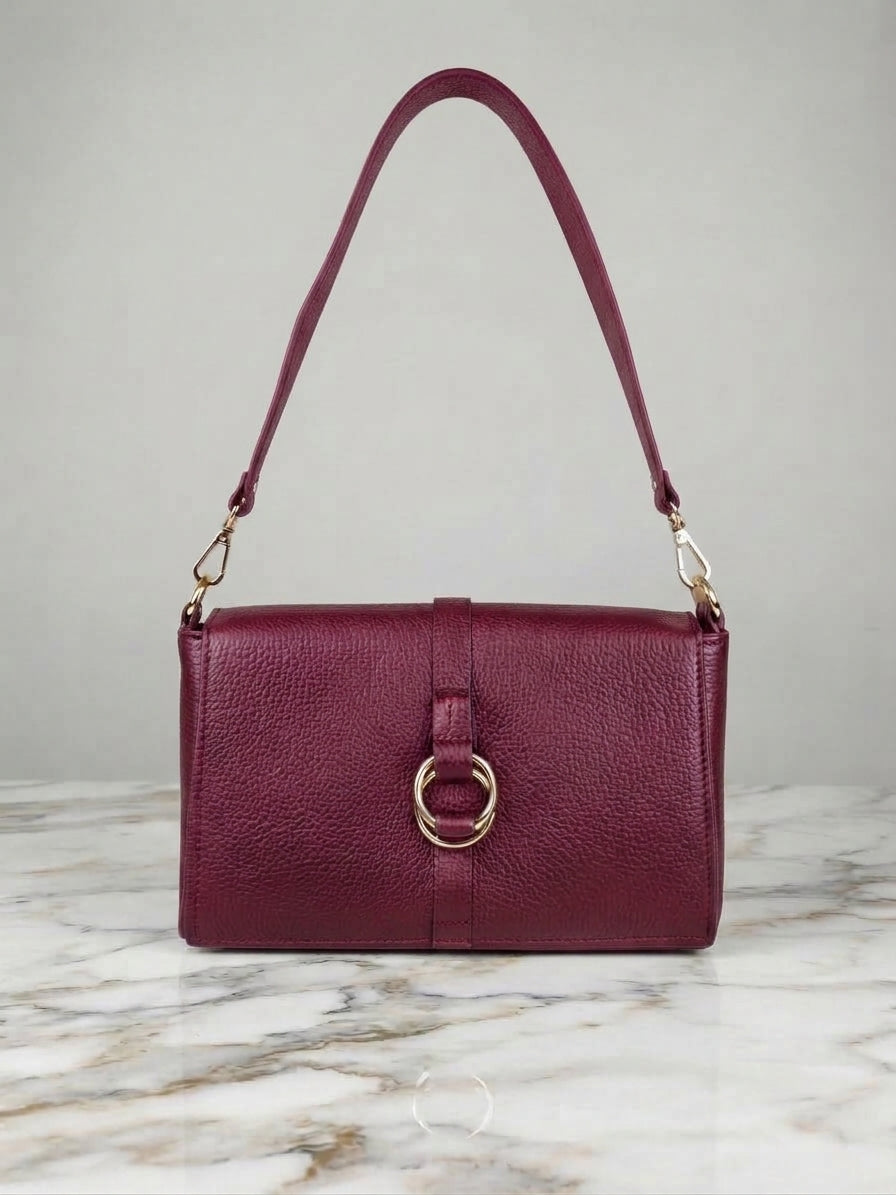 Borsa "Sirya" in vera pelle made in Italy | Accessorio elegante AnemBags