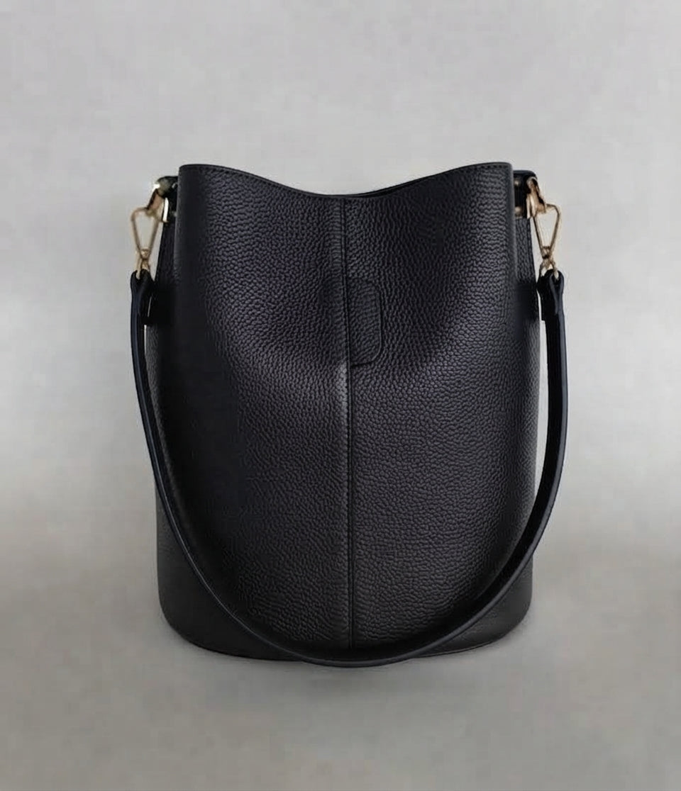 Borsa secchiello “I Secchielli” in pelle – modello grande | AnemBags