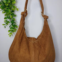 Borsa “Le Sacche” in CAMOSCIO stile sacco – Made in Italy
